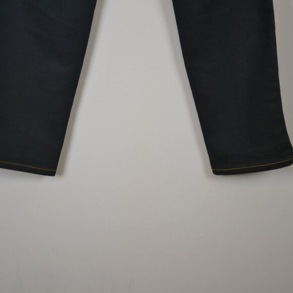 Baby Phat Womens 14 Straight Leg Blue 5 Pocket Gold Logo Cat Blue Denim Jeans - Picture 5 of 8